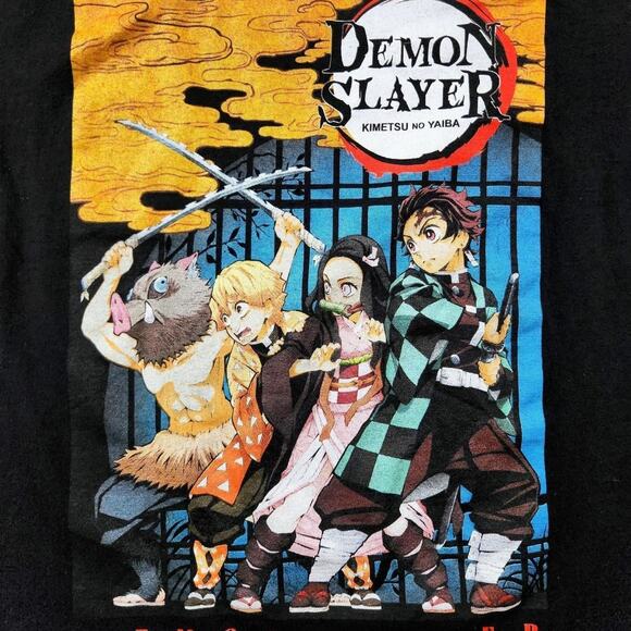 Demon Slayer: Kimetsu No Yaiba Kamado Graphic T-shirt Anime Manga Netflix - Picture 3 of 3